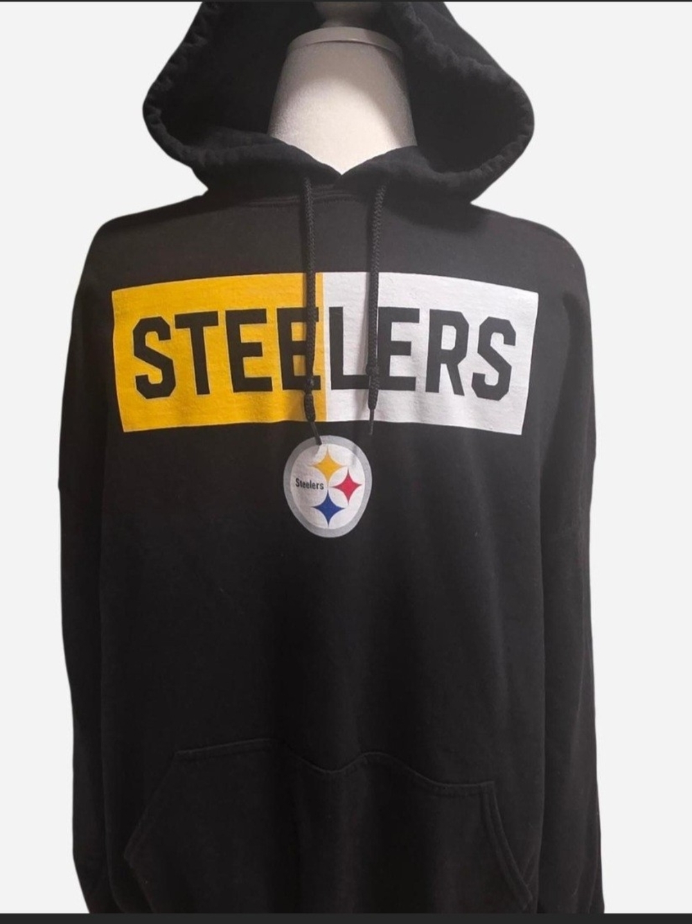 NFL Pittsburgh Steelers Black Hoodie Size 2XL